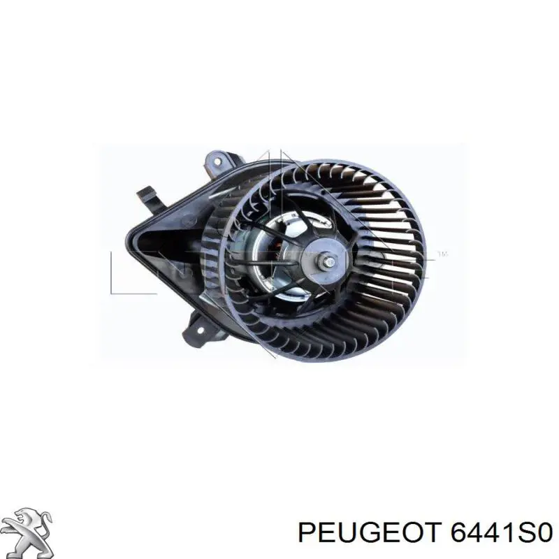 Вентилятора пічки 6441S0 Peugeot/Citroen