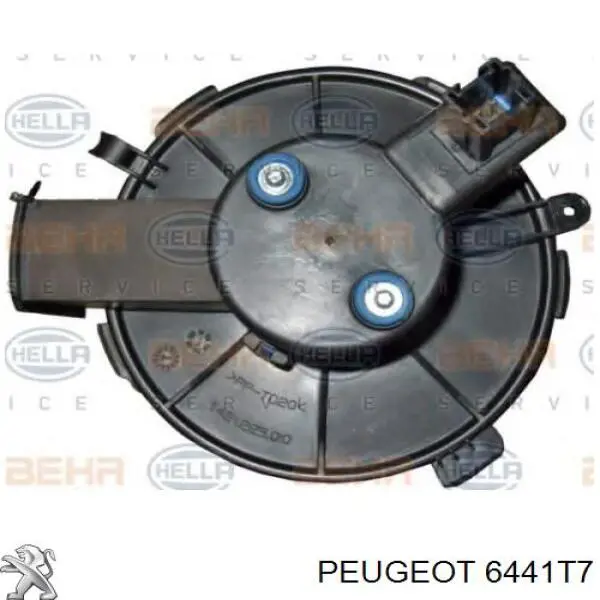 6441T7 Peugeot/Citroen Електромотор пічки