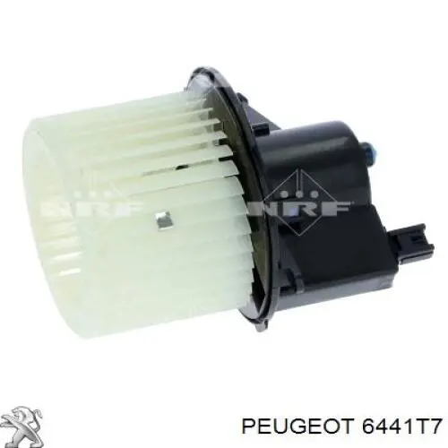 Купити 6441T7 Peugeot/Citroen Електродвигуни (електродвигун обігрівача) або розетка причепа штепсельная