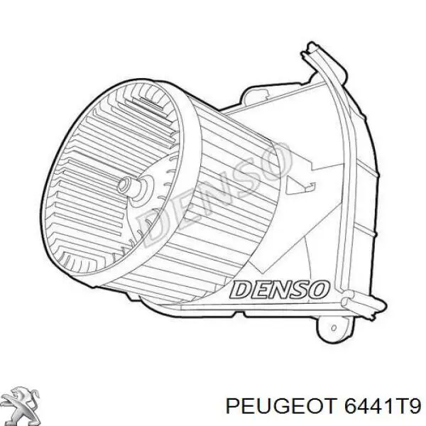 Двигун вентилятора пічки (обігрівача салону) 6441T9 Peugeot/Citroen