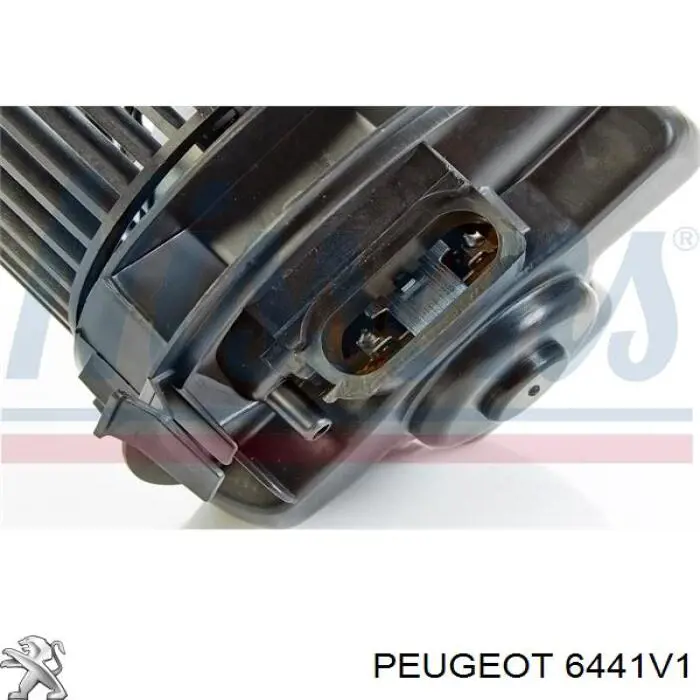 6441V1 Peugeot/Citroen Електромотор пічки