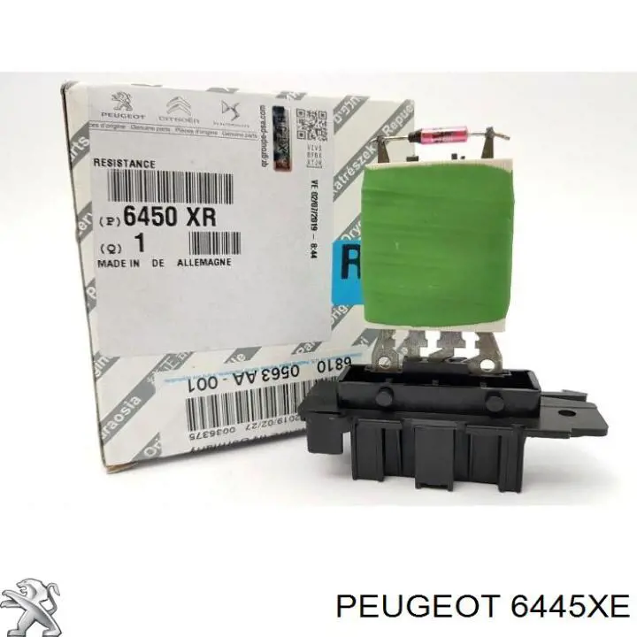 6445XE Peugeot/Citroen Регулятор оборотів пічки