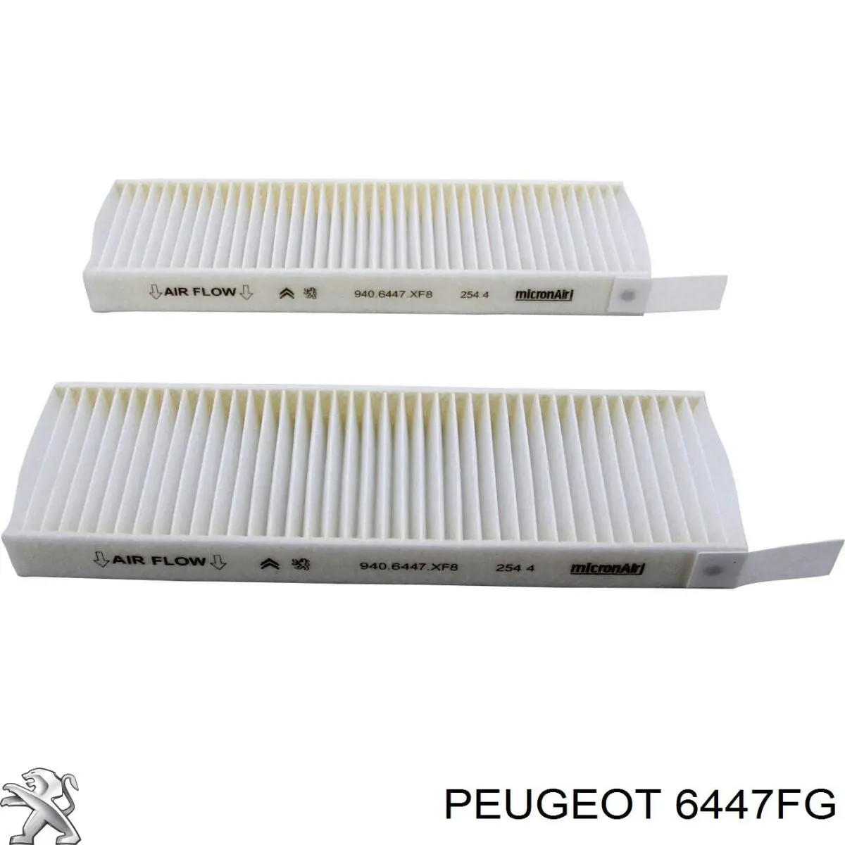 Купити 6447FG Peugeot/Citroen Фільтр салону вугільний