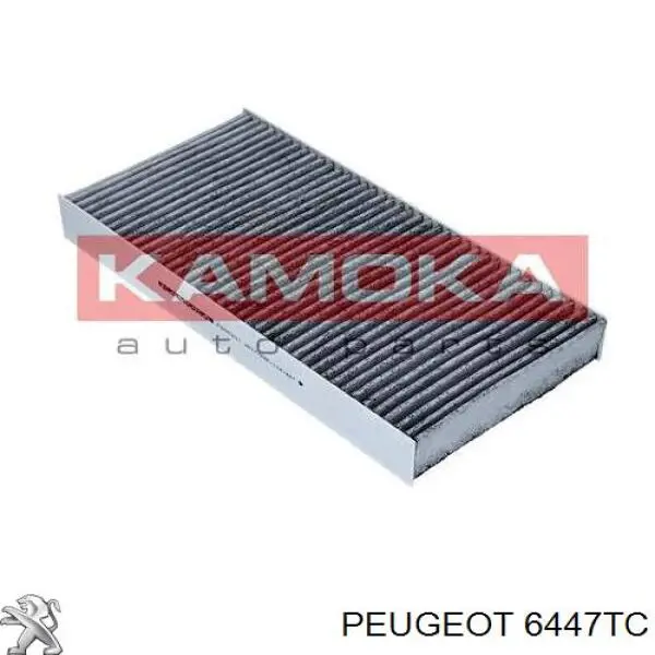 6447TC Peugeot/Citroen Внутрішньосалонний фільтр