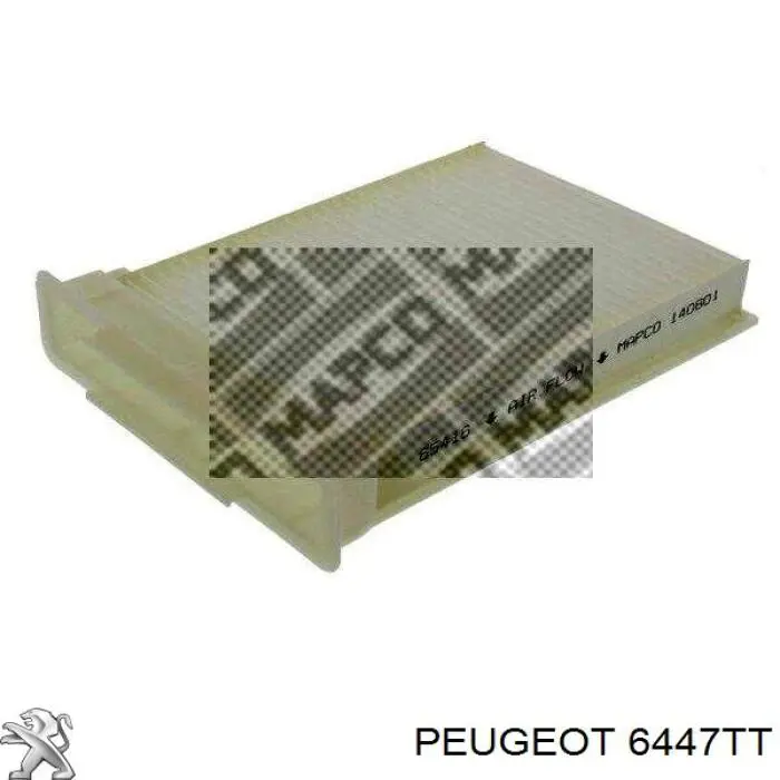 Повітряний фільтр салону Peugeot/Citroen 6447TT