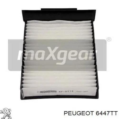 Фільтр повітряний обігрівача Peugeot/Citroen 6447TT ціна, від 6.41 USD