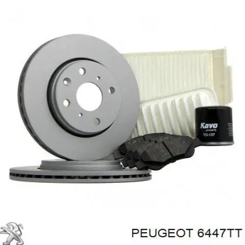 Купити 6447TT Peugeot/Citroen Фільтр салону вугільний