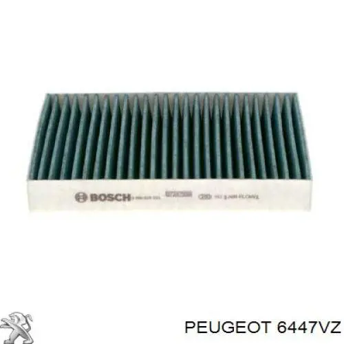 6447VZ Peugeot/Citroen фільтр салону