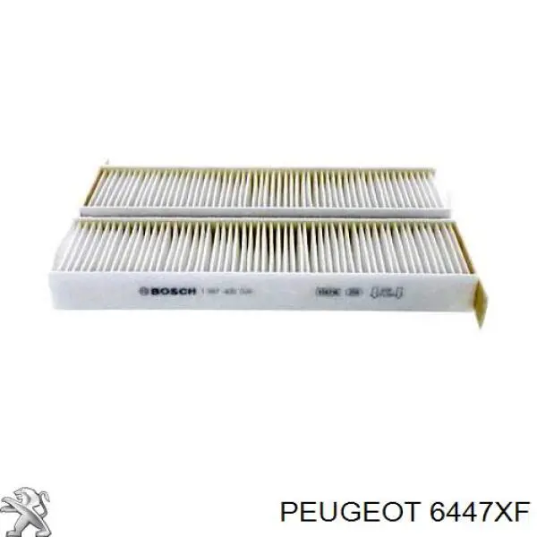 Фільтр салону 6447XF Peugeot/Citroen