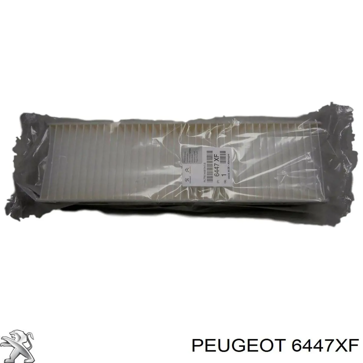 Повітряний фільтр салону Peugeot/Citroen 6447XF