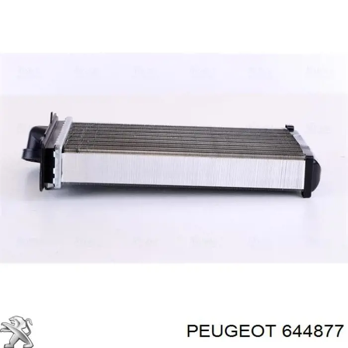 Радіатор пічки 644877 Peugeot/Citroen