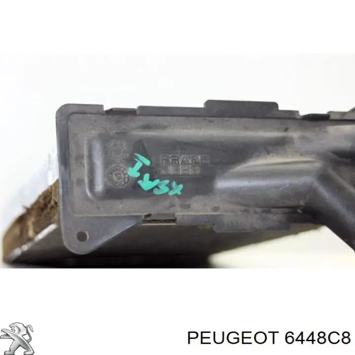 6448C8 Peugeot/Citroen радіатор пічки (обігрівача)