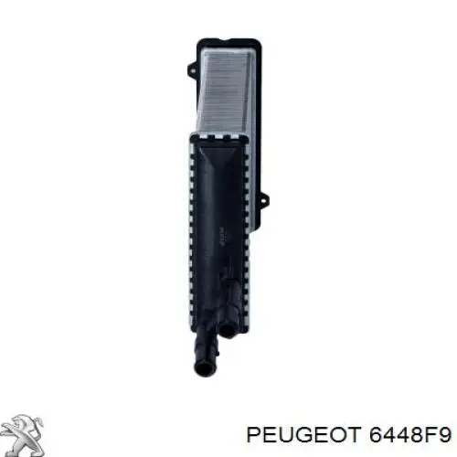 6448F9 Peugeot/Citroen радіатор пічки (обігрівача)