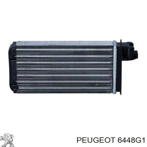 6448G1 Peugeot/Citroen радіатор пічки (обігрівача)