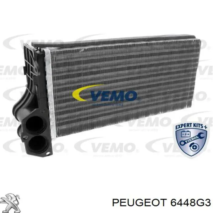 Радіатор пічки 6448G3 Peugeot/Citroen