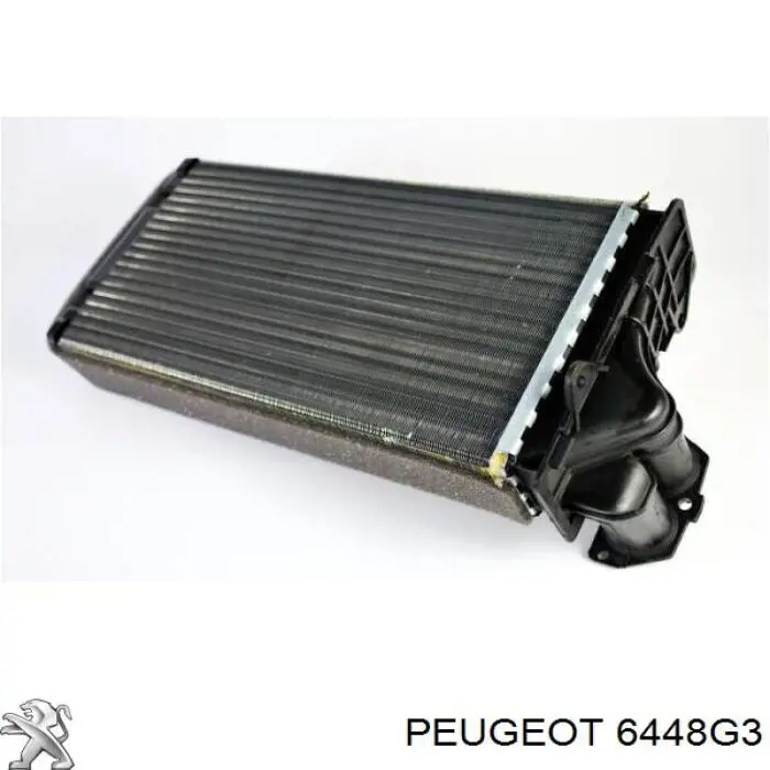 6448G3 Peugeot/Citroen радіатор пічки (обігрівача)