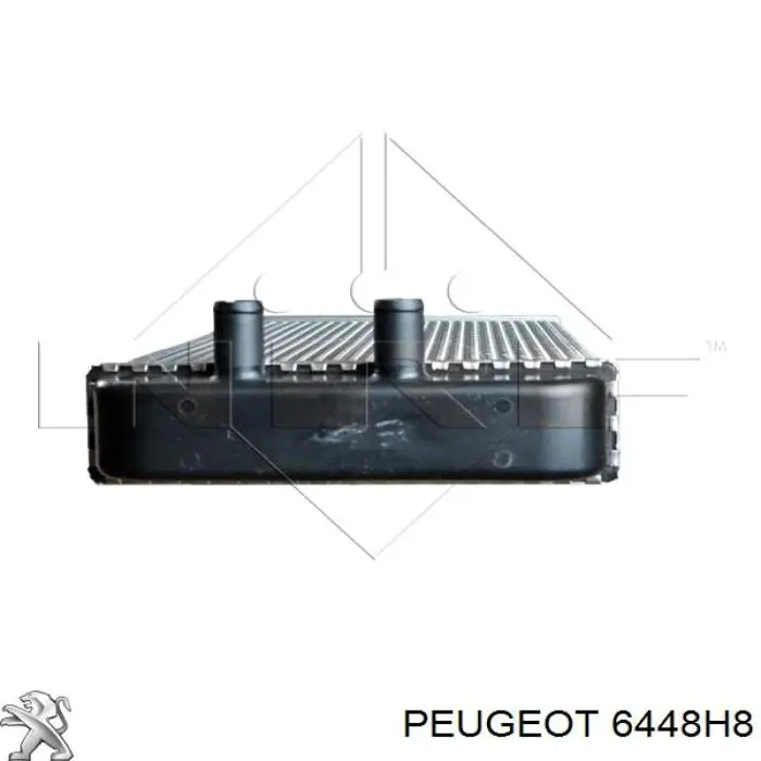 6448H8 Peugeot/Citroen Радіатор опалювача салону