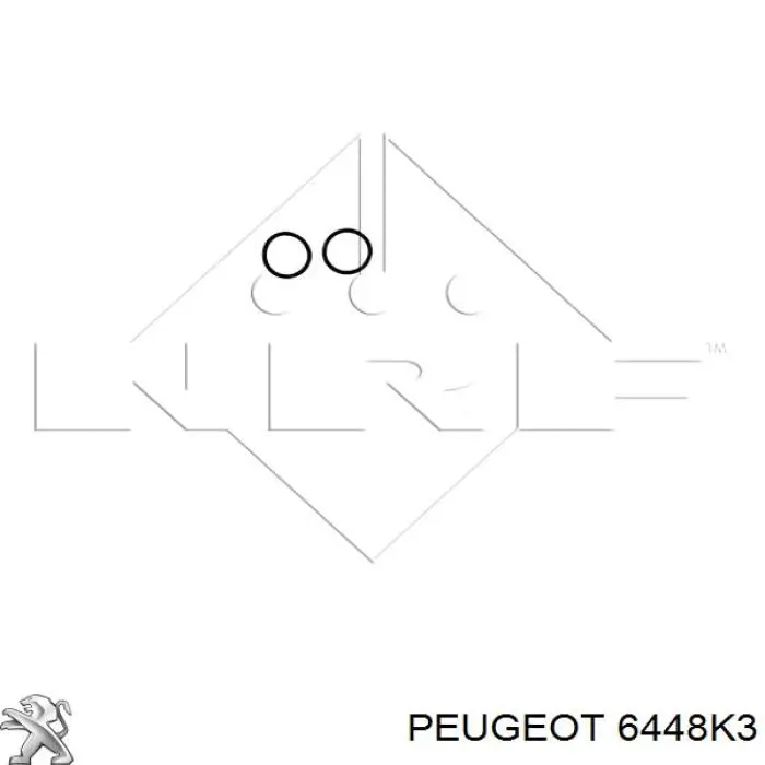 Радіатор пічки (обігрівача) Peugeot/Citroen 6448K3 ціна, від 19.48 USD