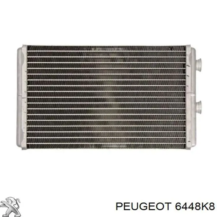 Радіатор пічки 6448K8 Peugeot/Citroen