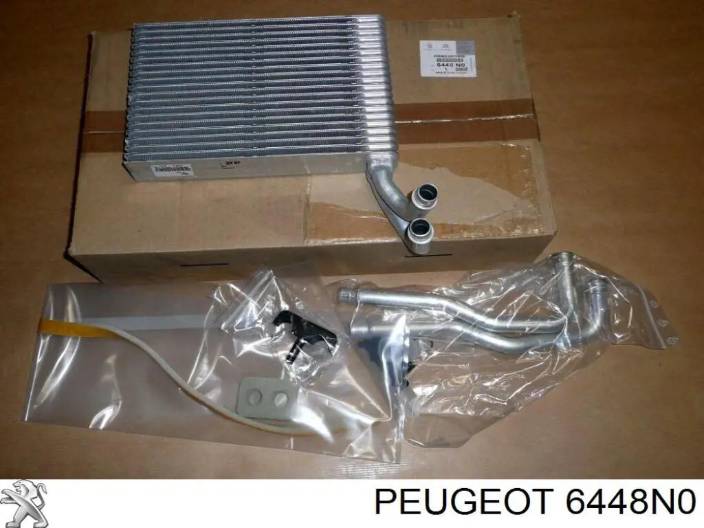 6448N0 Peugeot/Citroen радіатор пічки (обігрівача)