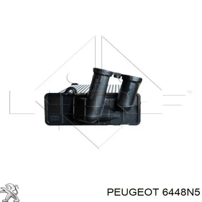 Радіатор пічки (обігрівача) Peugeot/Citroen 6448N5 ціна, від 19.00 USD