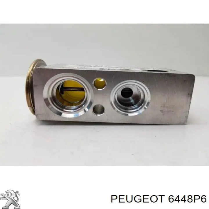 6448P6 Peugeot/Citroen кран пічки (обігрівача)