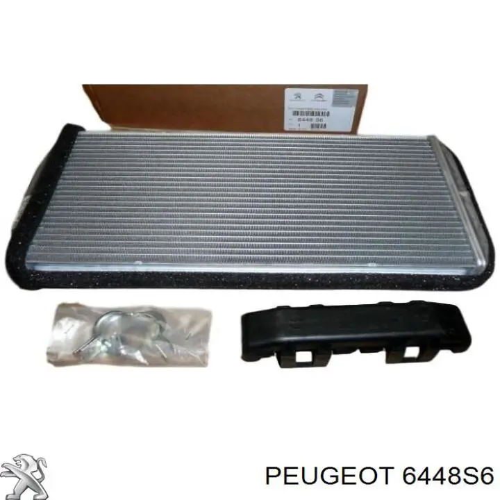 Радіатор пічки (обігрівача) Peugeot/Citroen 6448S6 ціна, від 26.46 USD