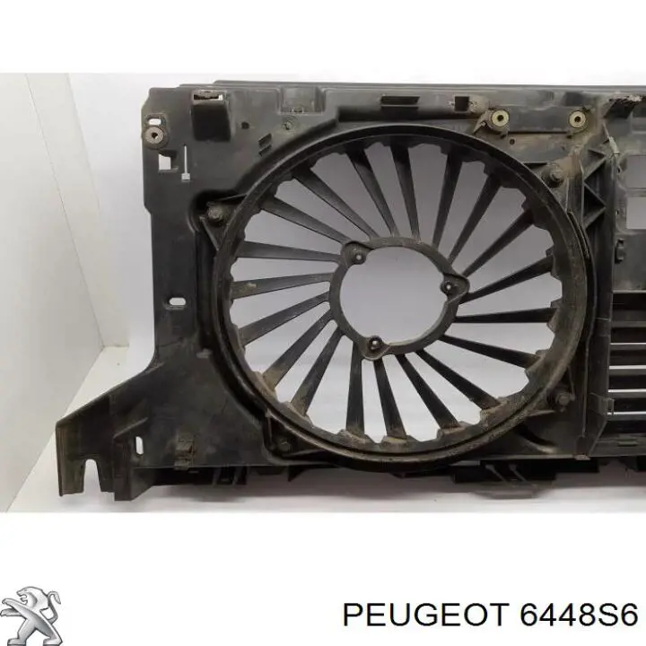 Радіатор пічки 6448S6 Peugeot/Citroen