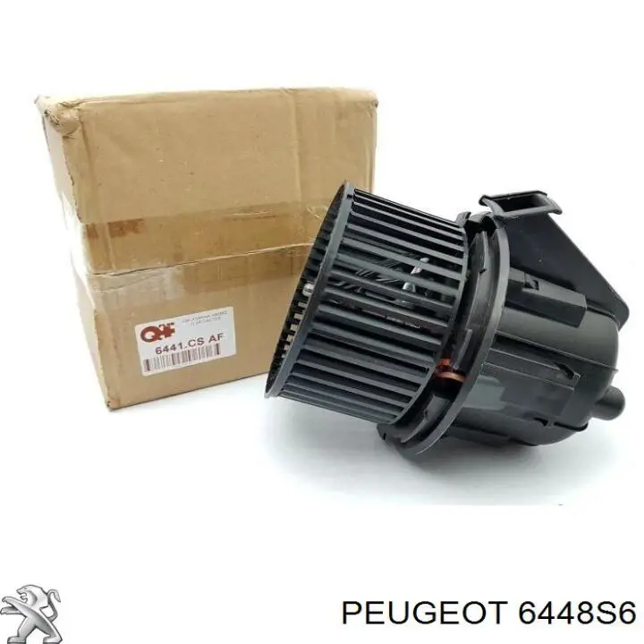 Радіатор пічки 6448S6 Peugeot/Citroen
