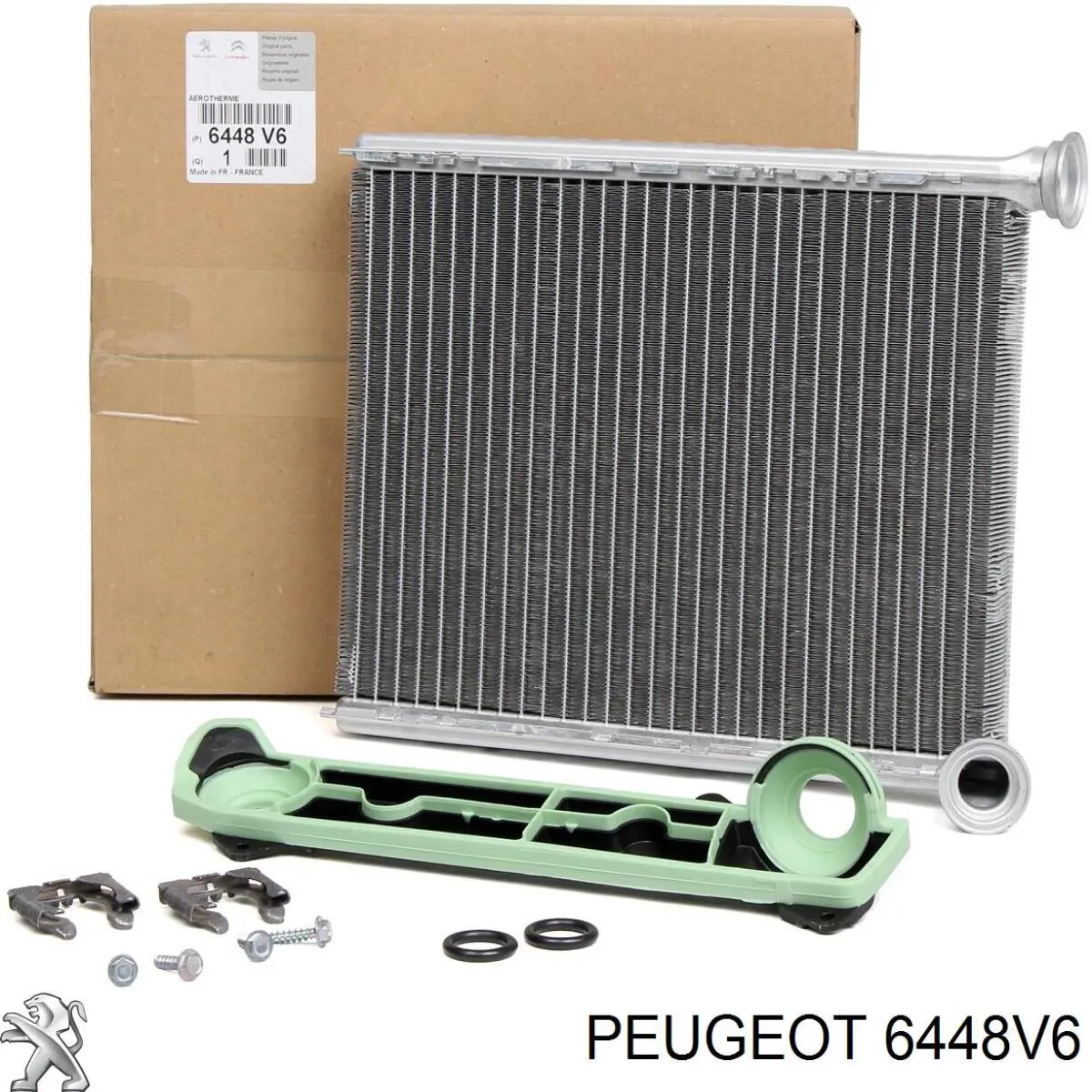Радіатор пічки 6448V6 Peugeot/Citroen