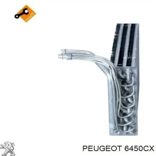 Випаровувач кондиціонера Peugeot/Citroen 6450CX ціна, від 122.20 USD