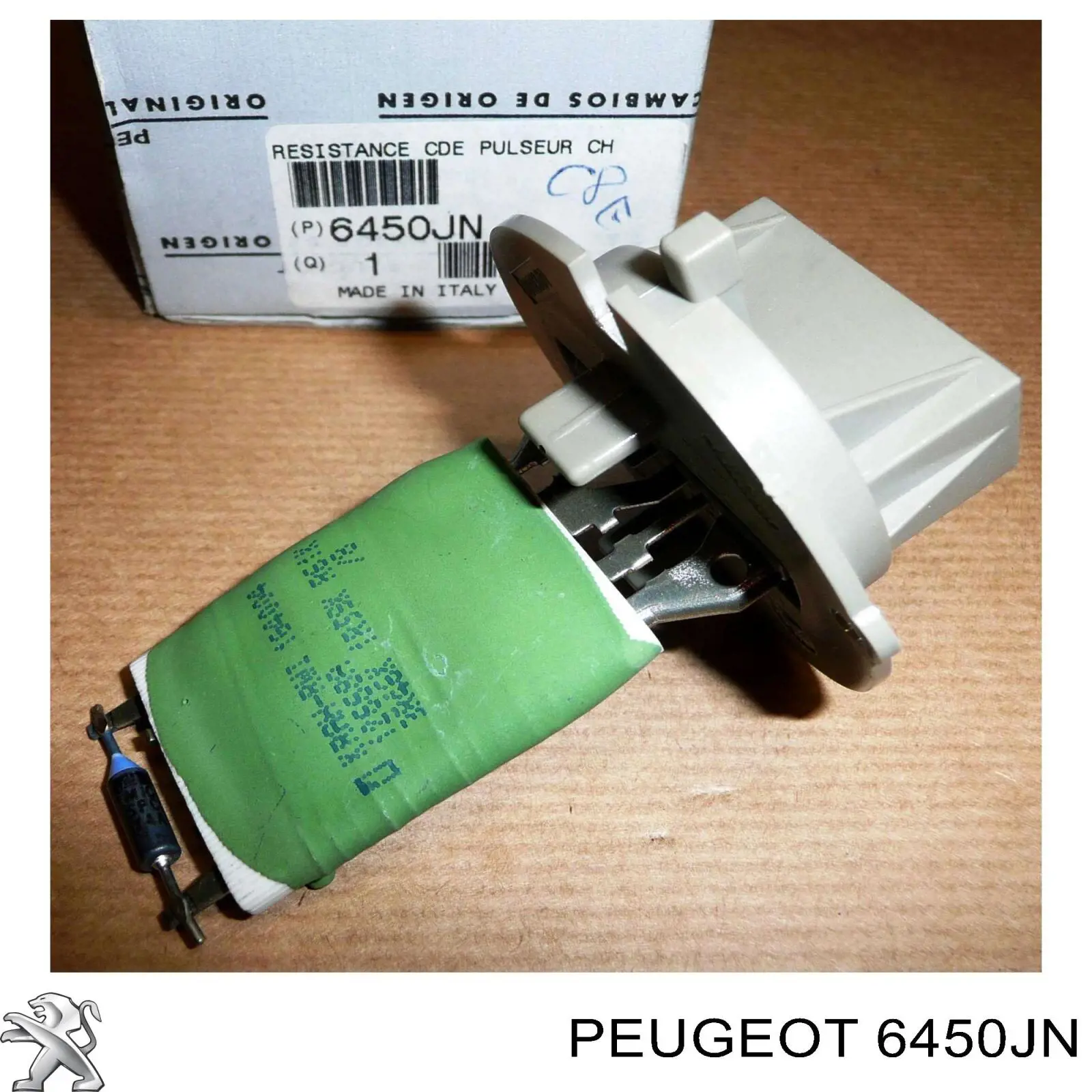 Резистор обігрівача Peugeot/Citroen 6450JN ціна, від 17.44 USD