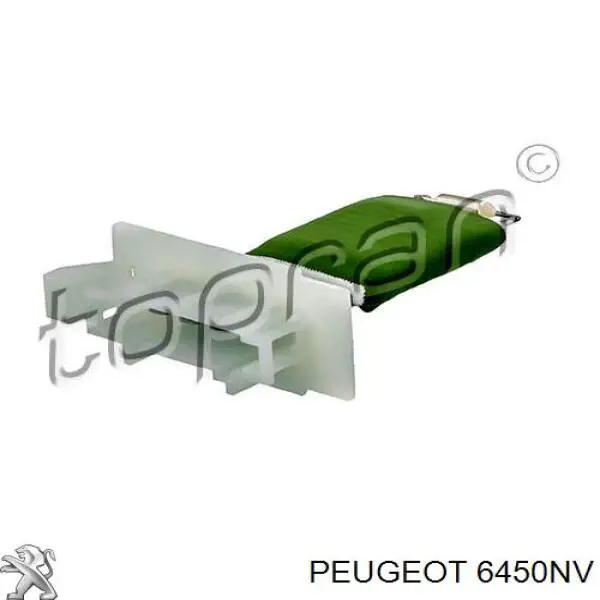 Резистор обігрівача Peugeot/Citroen 6450NV ціна, від 19.51 USD