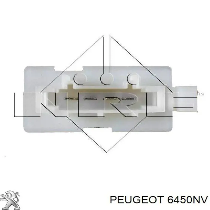 6450NV Peugeot/Citroen резистор (опір пічки, обігрівача салону)