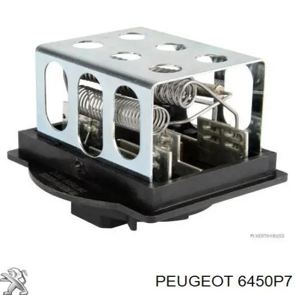 Резистор обігрівача Peugeot/Citroen 6450P7 ціна, від 20.33 USD