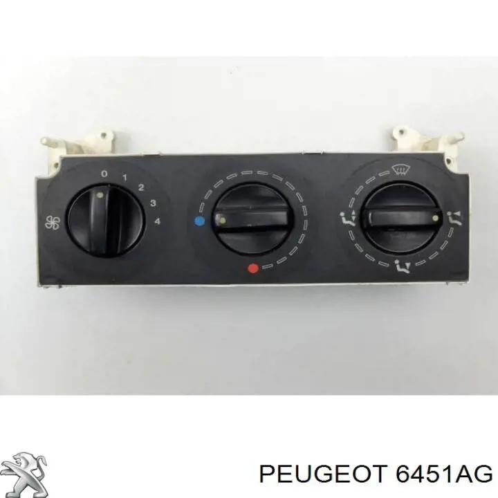 6451AG Peugeot/Citroen Механізм управління кондиціонером