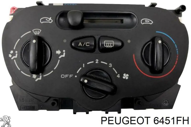 Купити 6451FH Peugeot/Citroen Блок управління пічкою
