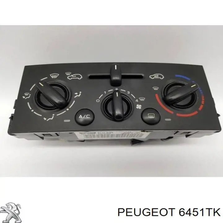 Регулятор вентилятора обігрівача Peugeot/Citroen 6451TK ціна, від 35.87 USD