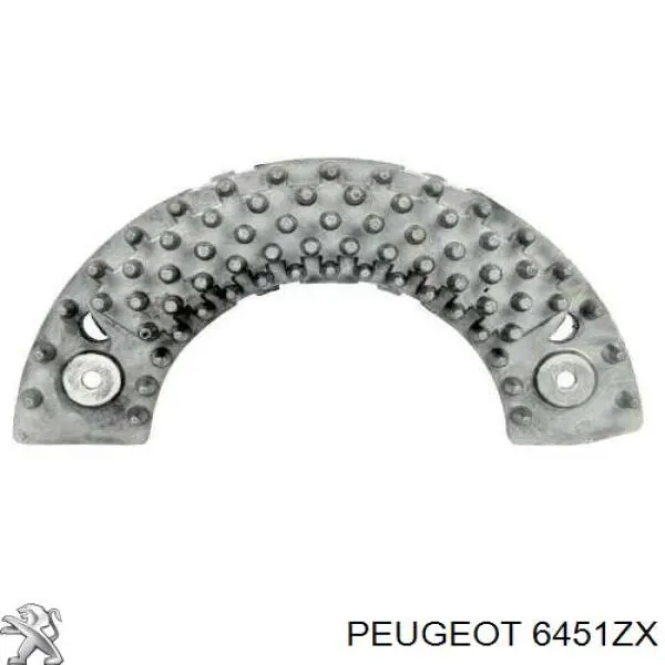 6451ZX Peugeot/Citroen резистор (опір пічки, обігрівача салону)