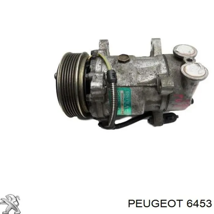 Купити 6453EE Peugeot/Citroen Подушка радіатора кондиціонера, верхня