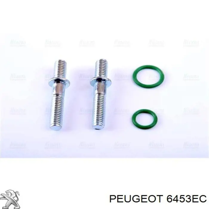 Радіатор кондиціонера 6453EC Peugeot/Citroen