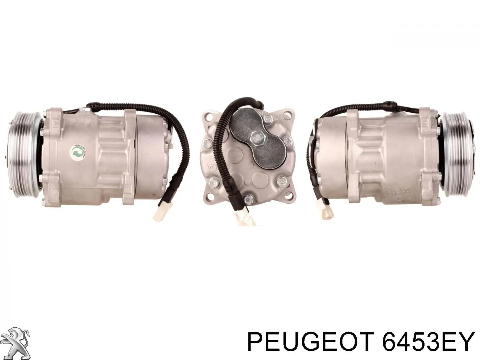 Компресор системи кондиціювання Peugeot/Citroen 6453EY ціна, від 68.34 USD