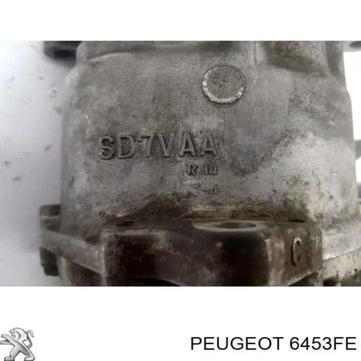 Компресор кондиціонера 6453FE Peugeot/Citroen