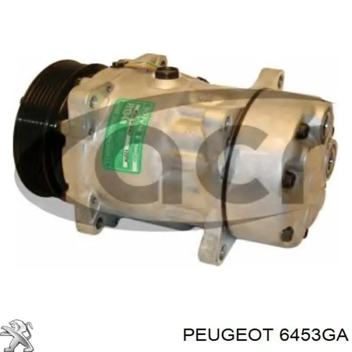 6453GA Peugeot/Citroen компресор кондиціонера