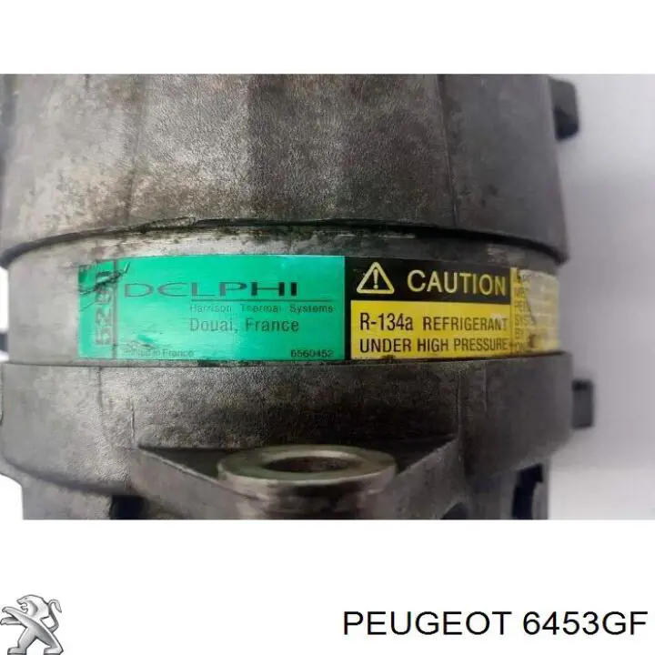 6453GF Peugeot/Citroen компресор кондиціонера