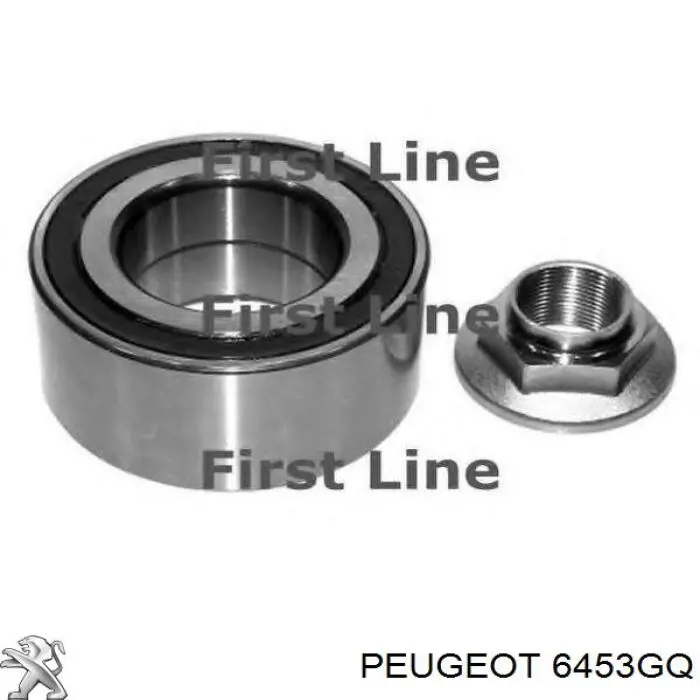 Компресор кондиціонера 6453GQ Peugeot/Citroen