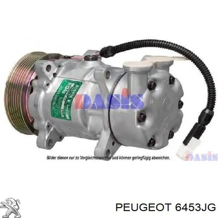 6453JG Peugeot/Citroen компресор кондиціонера