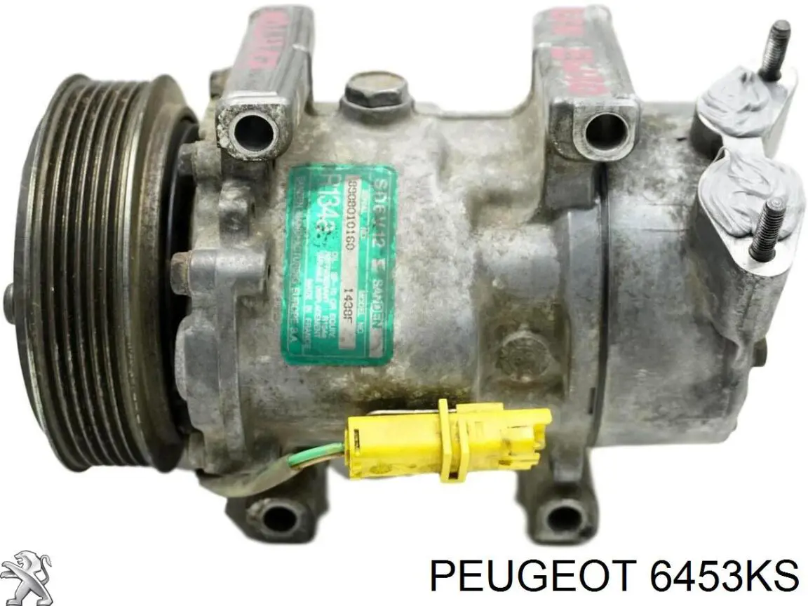 6453KS Peugeot/Citroen компресор кондиціонера