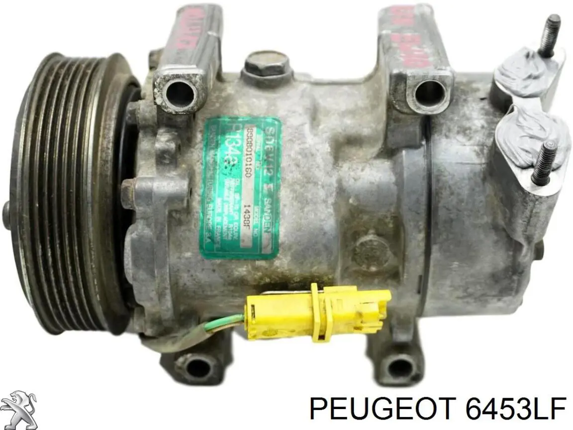 Компресор кондиціонера 6453LF Peugeot/Citroen