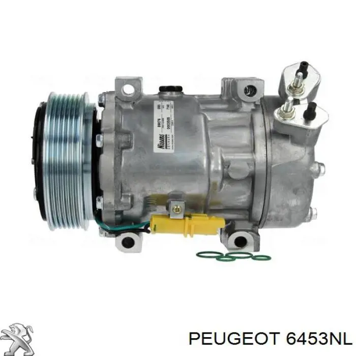 Компресор системи кондиціювання Peugeot/Citroen 6453NL ціна, від 112.61 USD